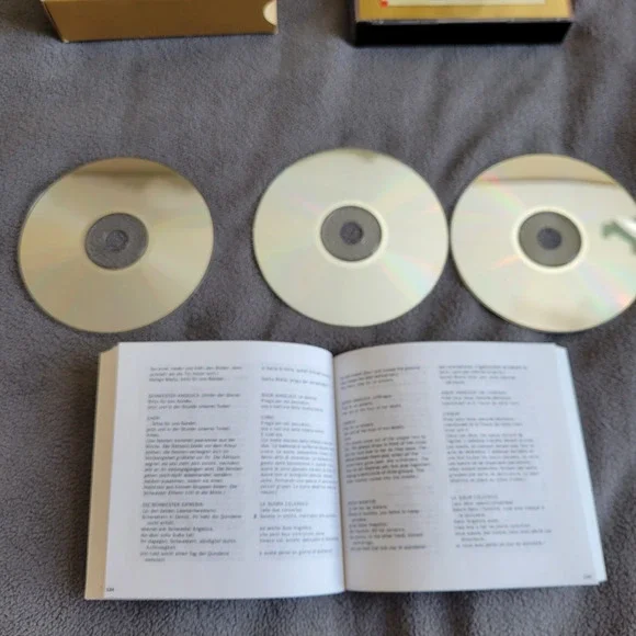 PUCCINI Il Trittico Il Tabarro Suor Angelica Gianni Schicchi London Symphony EMI - Picture 4 of 4